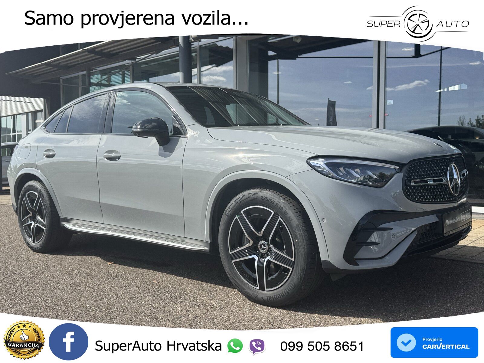 Mercedes GLC Coupe 200 (204 KS) 4MATIC 9G-TRONIC AMG LED+GR SJED+ACC