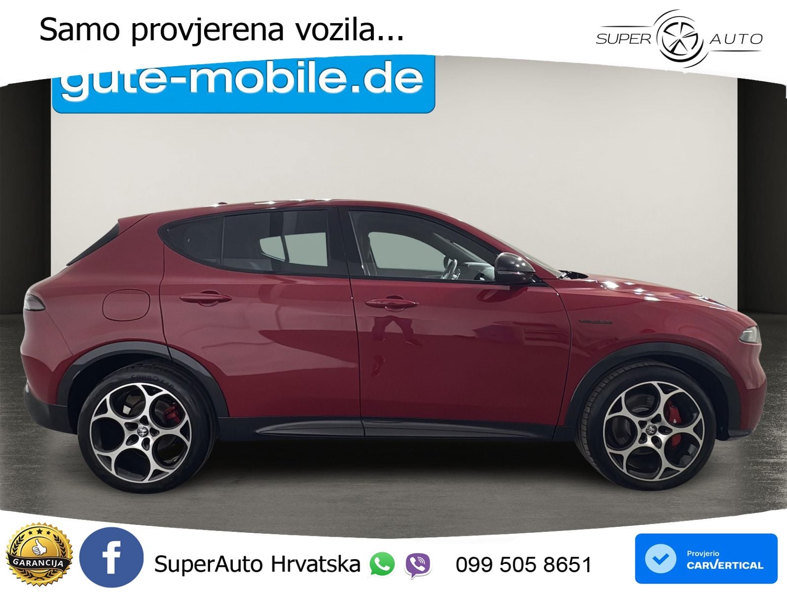 Alfa Romeo Tonale 1.5 VGT (160 KS) 48V-Hybrid TCT LED+ACC