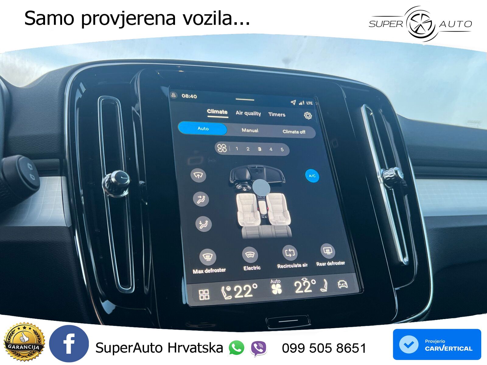 Volvo XC40 2.0 B3 163 KS Automatic LED+GR SJED+ACC