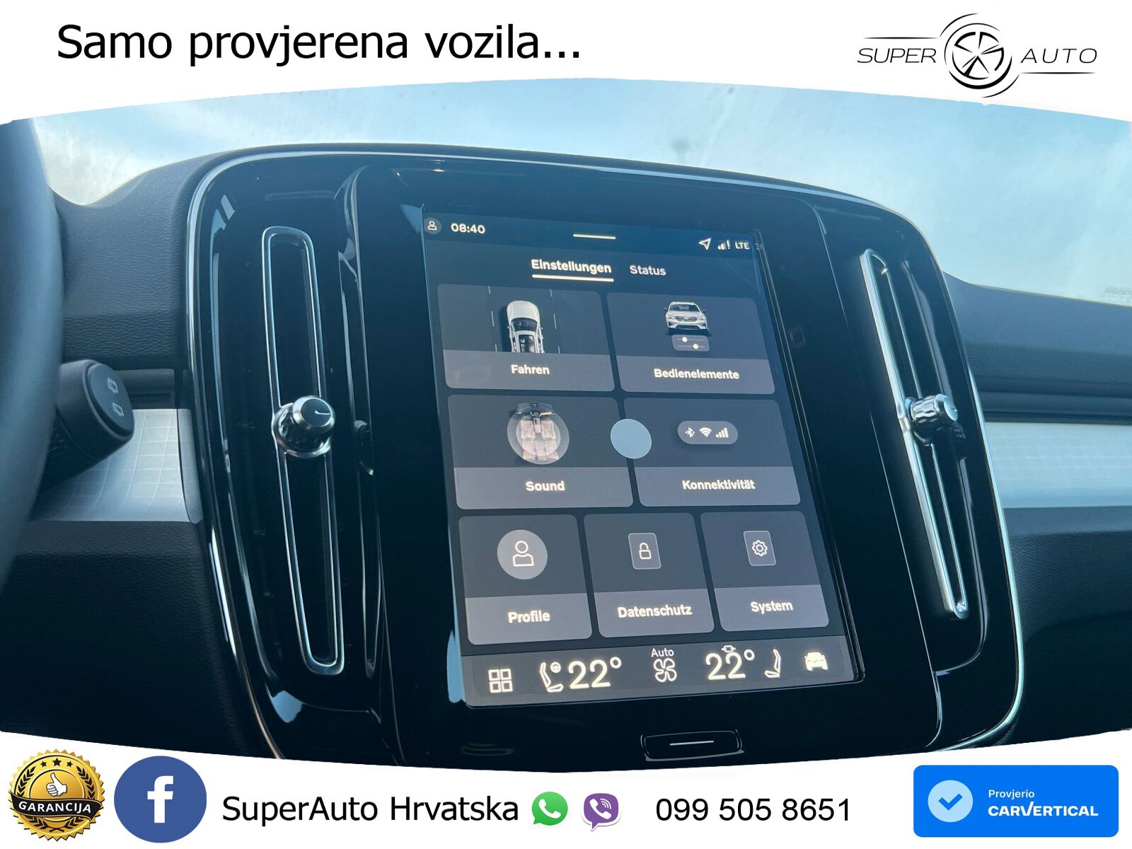Volvo XC40 2.0 B3 163 KS Automatic LED+GR SJED+ACC