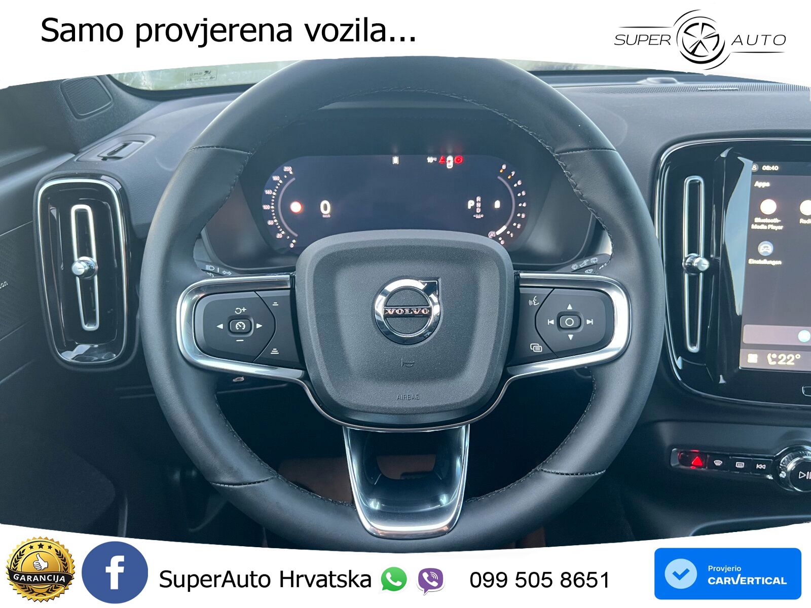 Volvo XC40 2.0 B3 163 KS Automatic LED+GR SJED+ACC