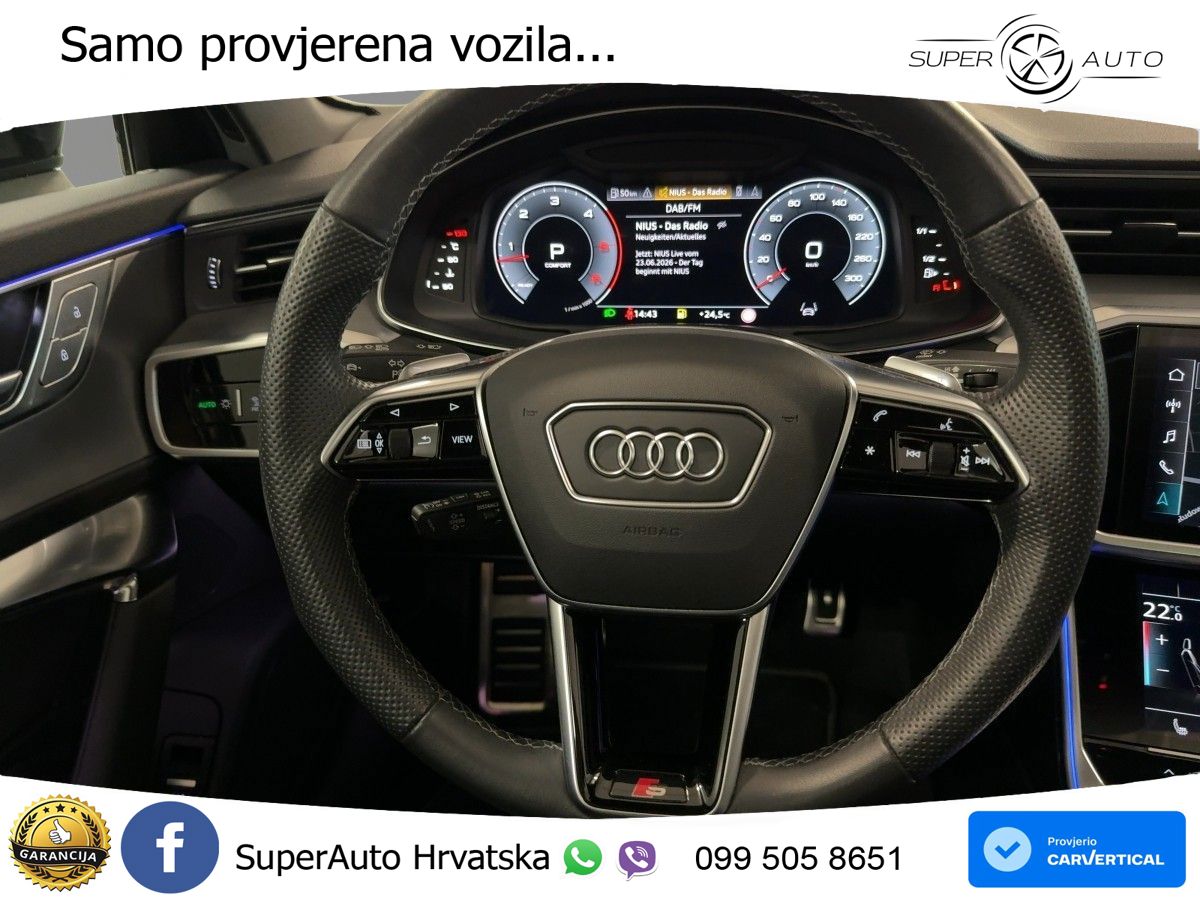 Audi A6 50 TDI V6 (286 KS) quattro tiptronic LED+GR SJED+ACC