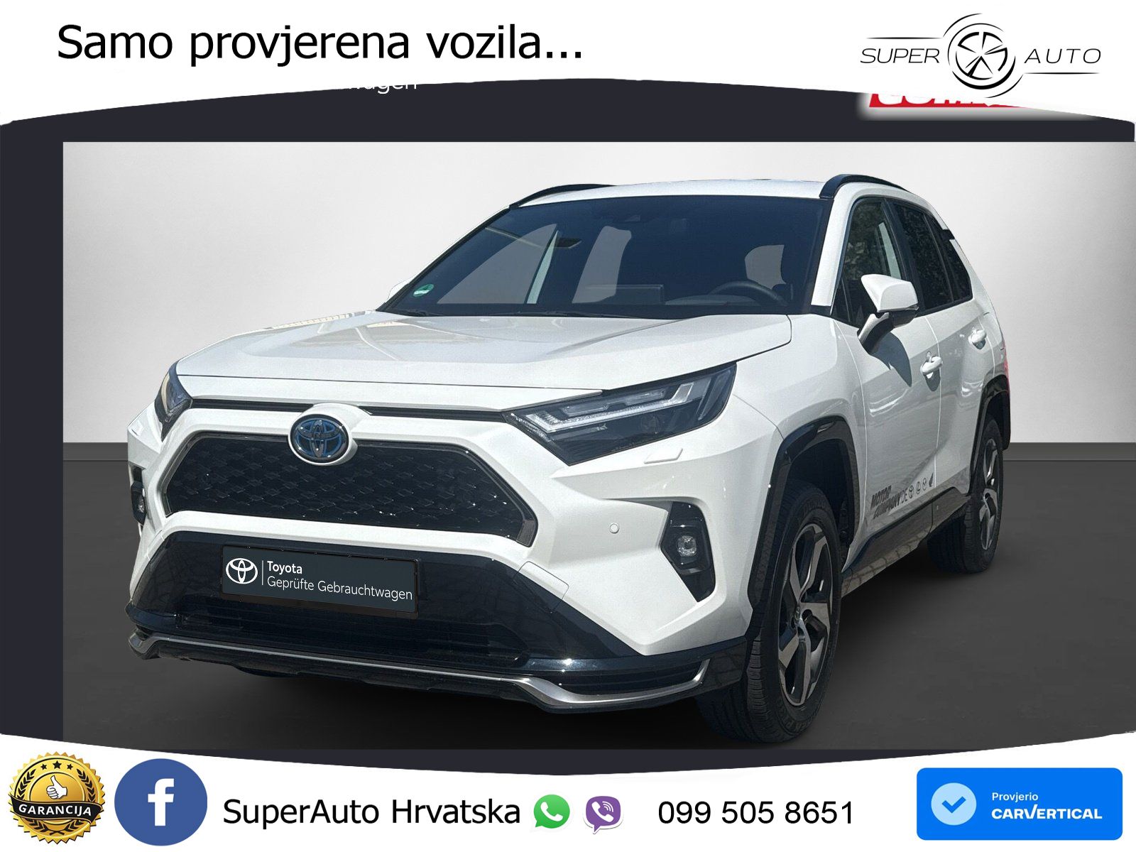 Toyota RAV4 2.5 (306 KS) Hybrid AWD-i eCVT LED+GR SJED+ACC