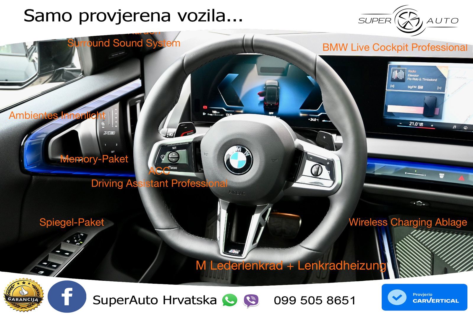 BMW X3 40d xDrive Steptronic M Sport LED+GR SJED+ACC