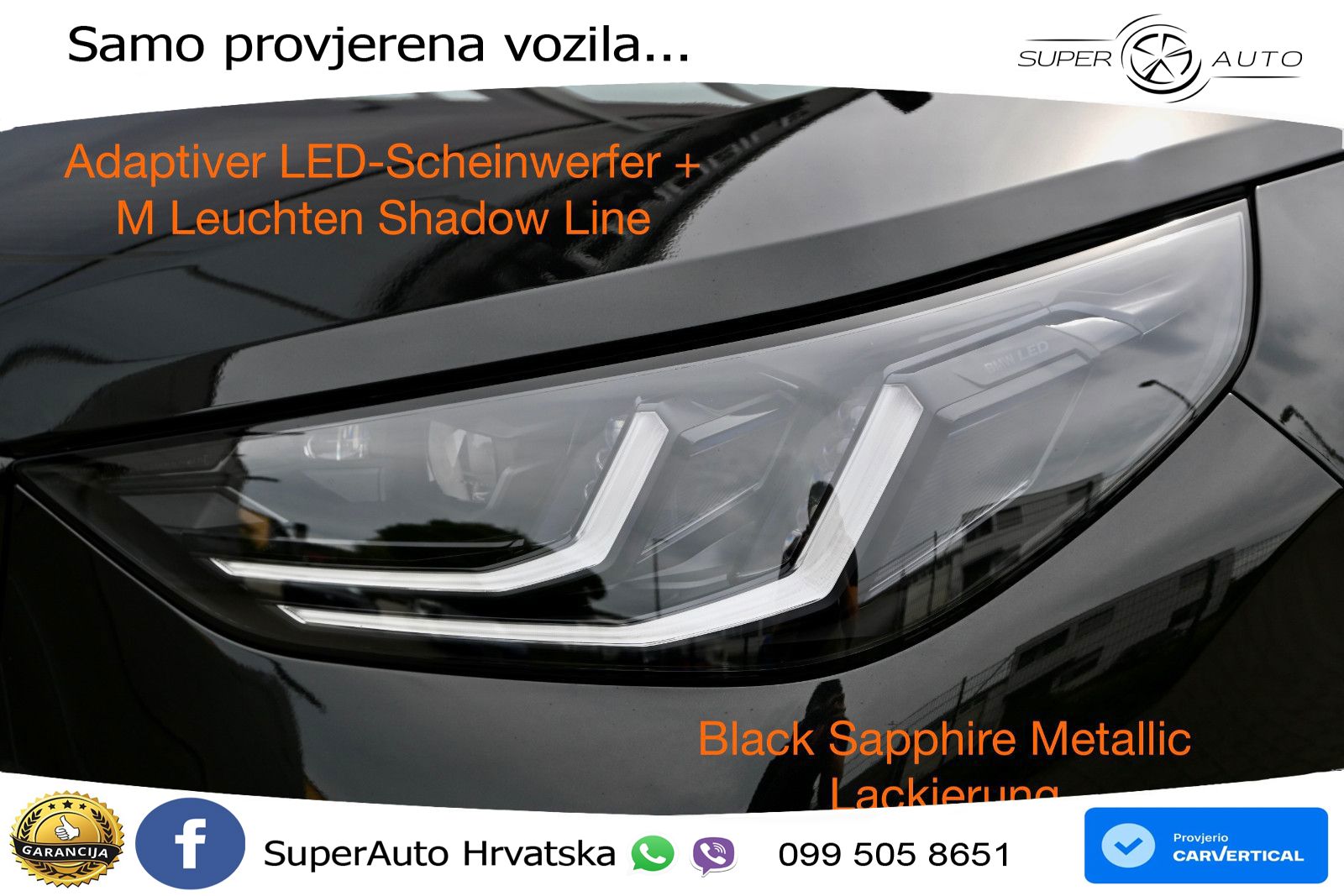 BMW X3 40d xDrive Steptronic M Sport LED+GR SJED+ACC