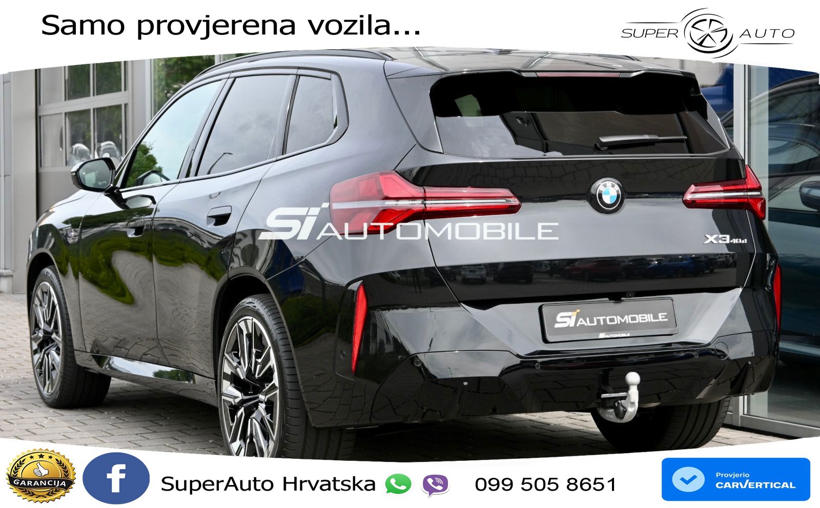 BMW X3 40d xDrive Steptronic M Sport LED+GR SJED+ACC