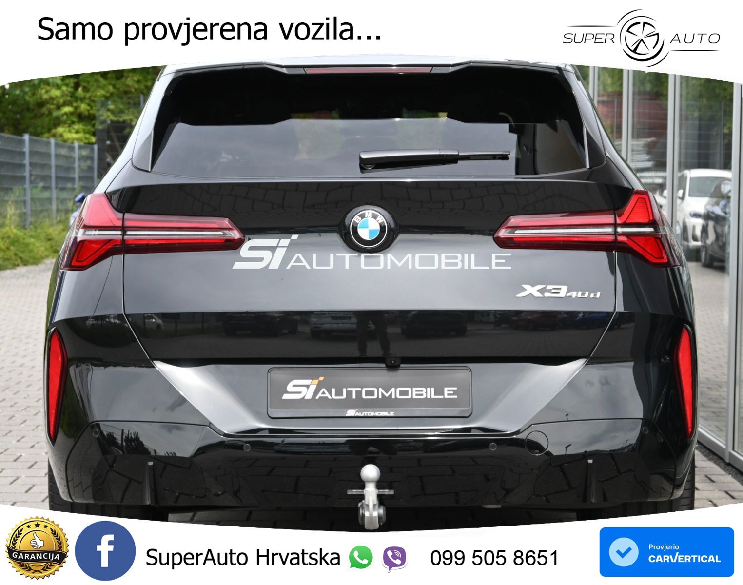 BMW X3 40d xDrive Steptronic M Sport LED+GR SJED+ACC