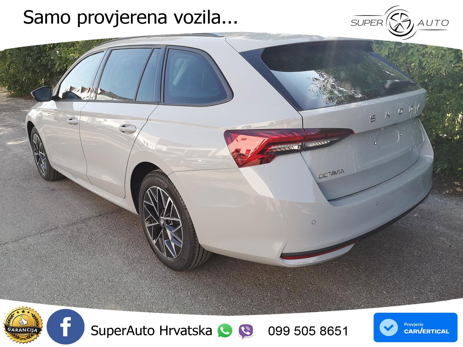 Škoda Octavia Combi 2.0 TDI (150 KS) DSG Selection LED+GR SJED+ACC