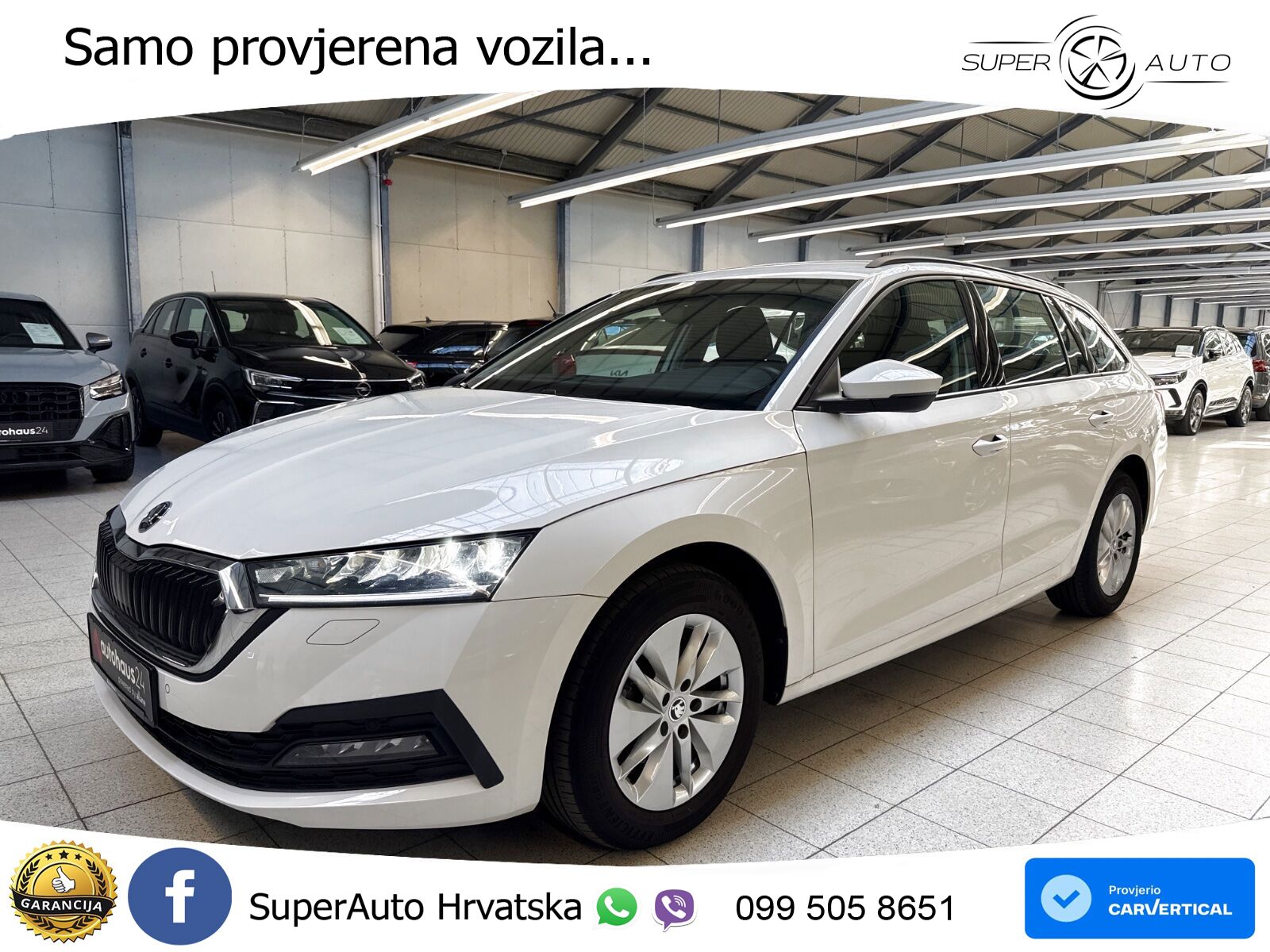 Škoda Octavia Combi 2.0 TDI (116 KS) LED+GR SJED+ACC