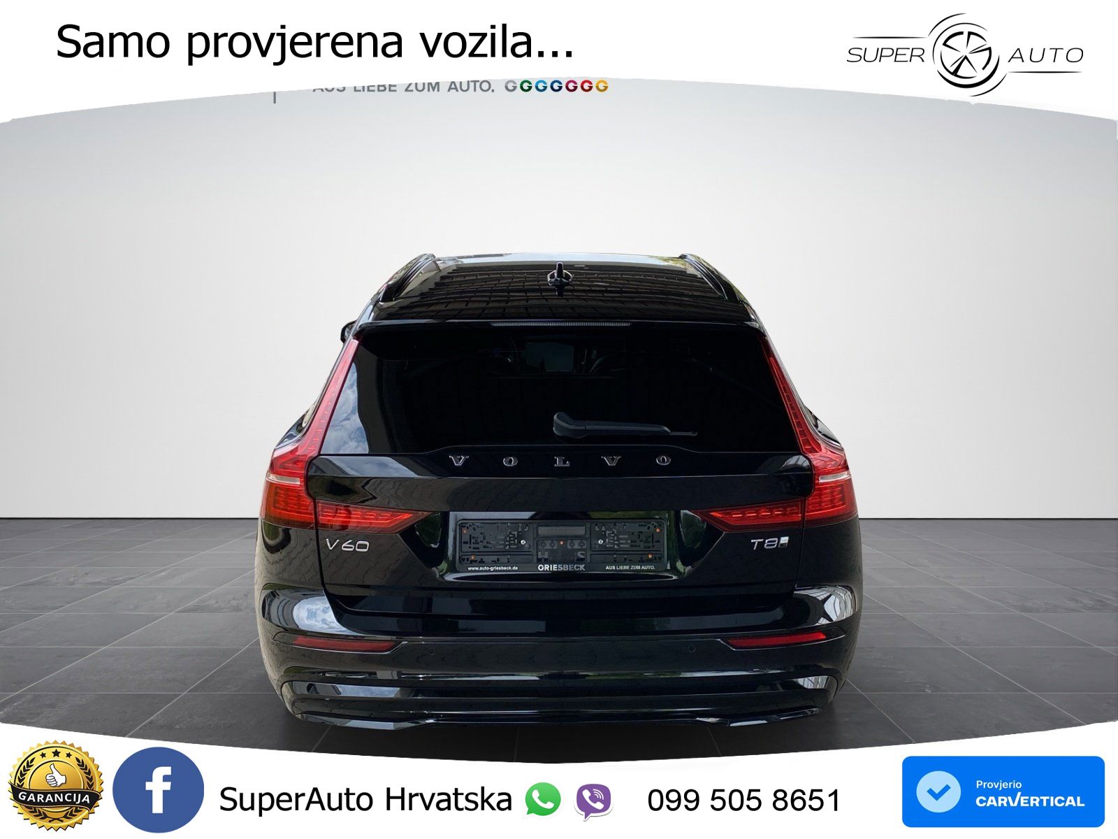 Volvo V60 2.0 T8 AWD Geartronic LED+GR SJED+ACC