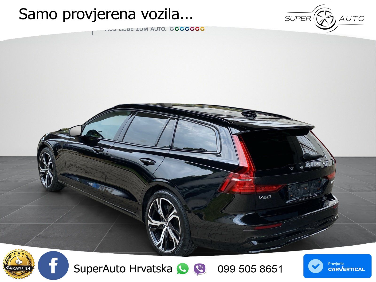 Volvo V60 2.0 T8 AWD Geartronic LED+GR SJED+ACC
