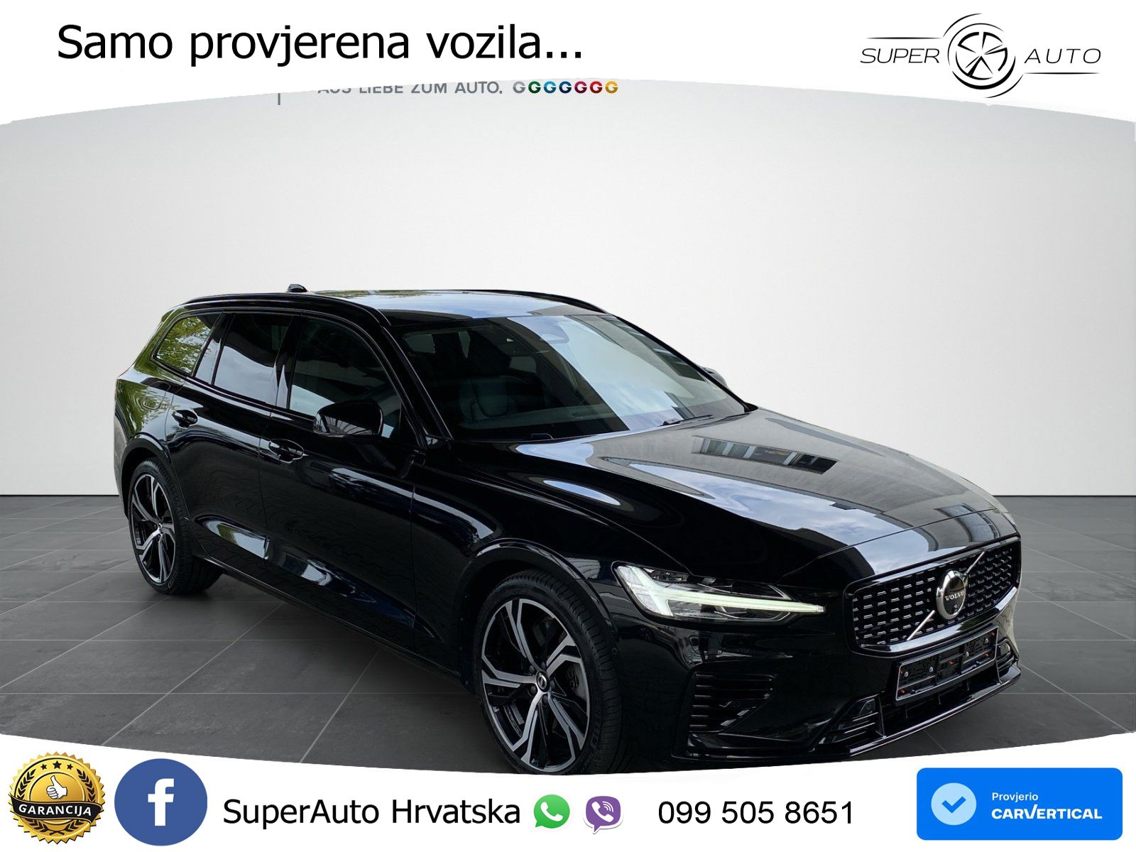 Volvo V60 2.0 T8 AWD Geartronic LED+GR SJED+ACC