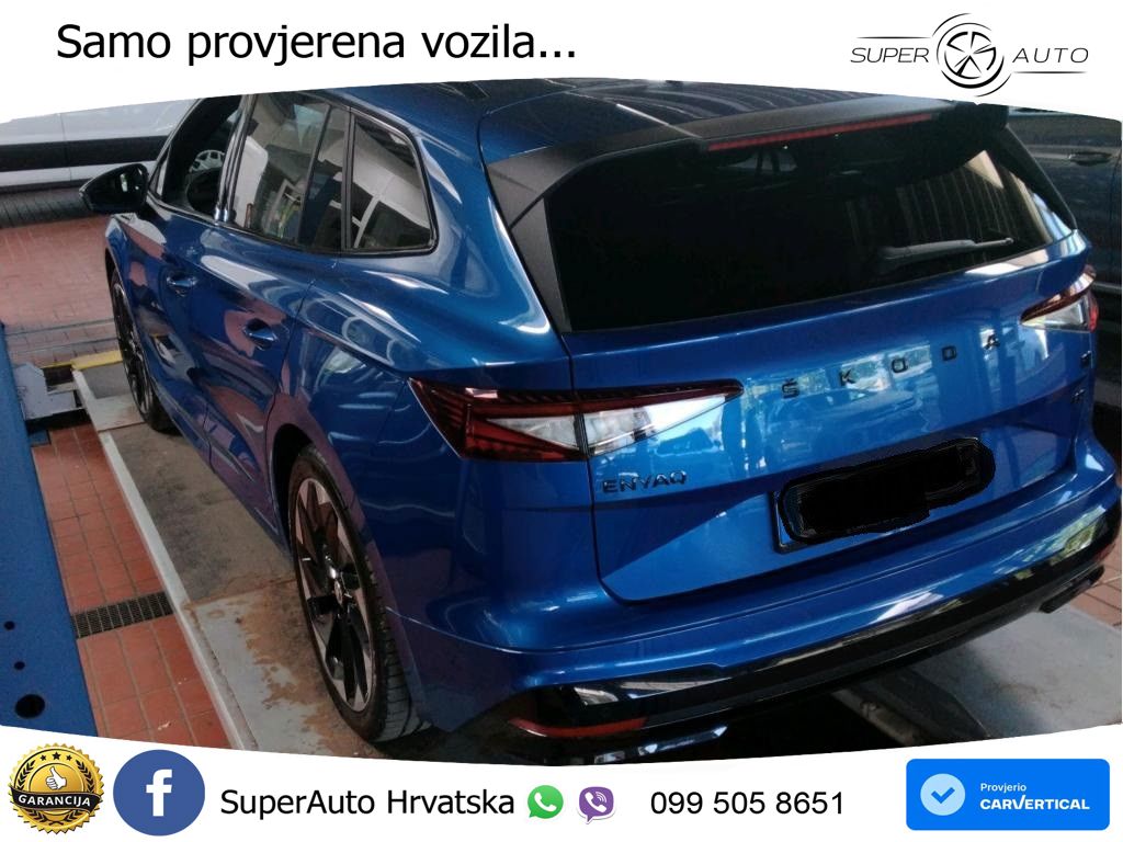 Škoda Enyaq iV 80 82 kWh (204 KS) SportLine LED+GR SJED+ACC