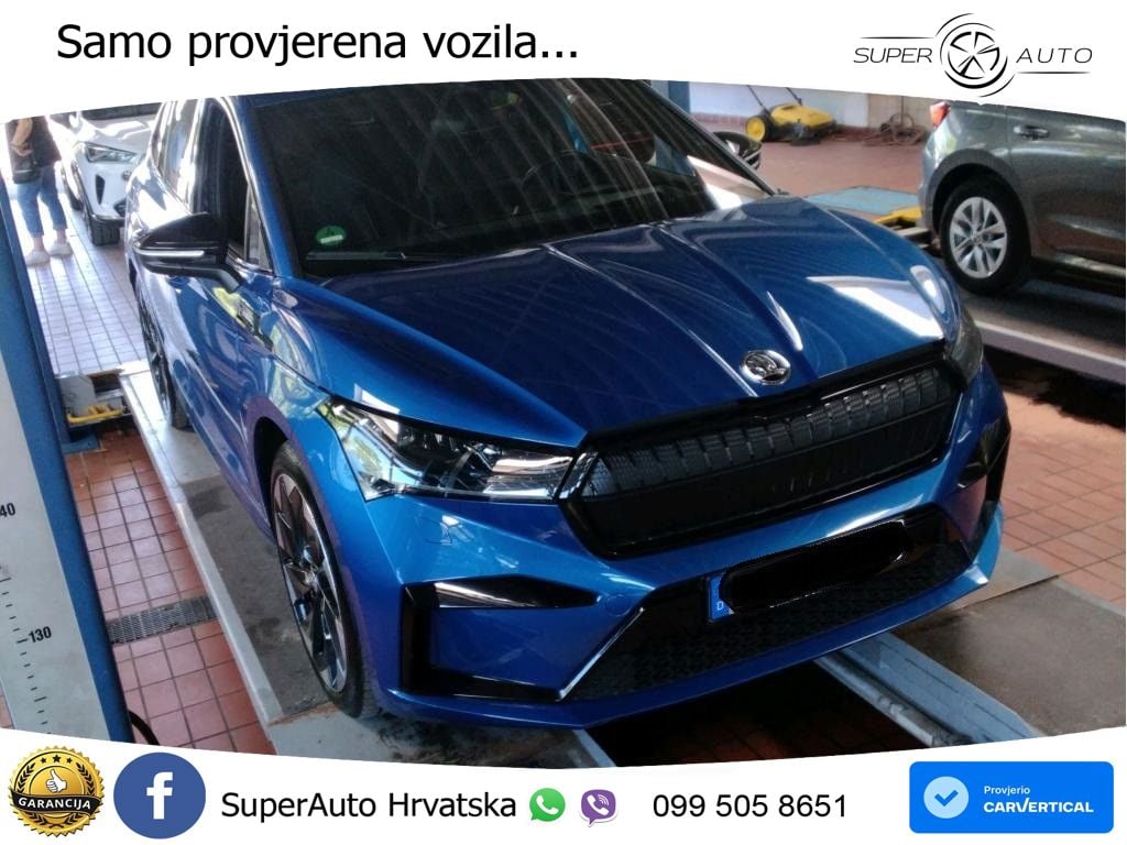 Škoda Enyaq iV 80 82 kWh (204 KS) SportLine LED+GR SJED+ACC