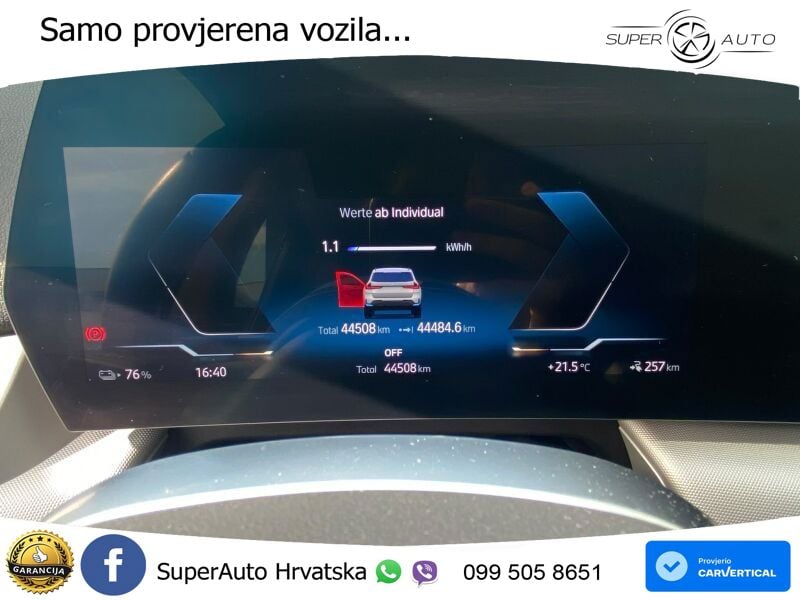 BMW iX1 68 kWh (313 KS) xDrive30