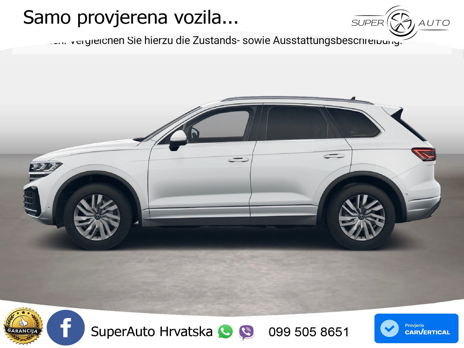 Volkswagen Touareg 3.0 V6 TDI (231 KS) 4MOTION Tiptronic ZRAČNI+ACC+GR SJED+KAM