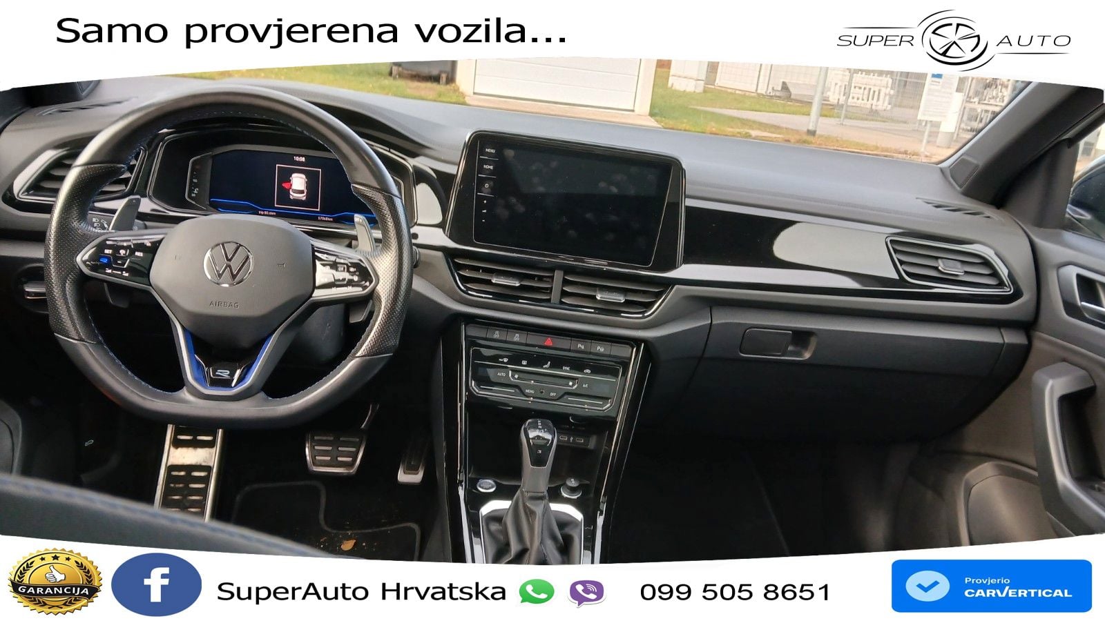 Volkswagen T-Roc R 2.0 TSI (300 KS) OPF 4M DSG LED+GR SJED+ACC