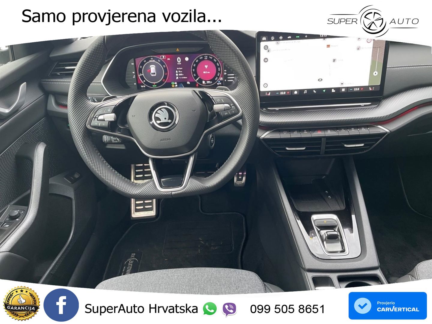Škoda Octavia Combi 1.5 TSI (150 KS) DSG SportLine LED+GR SJED+ACC