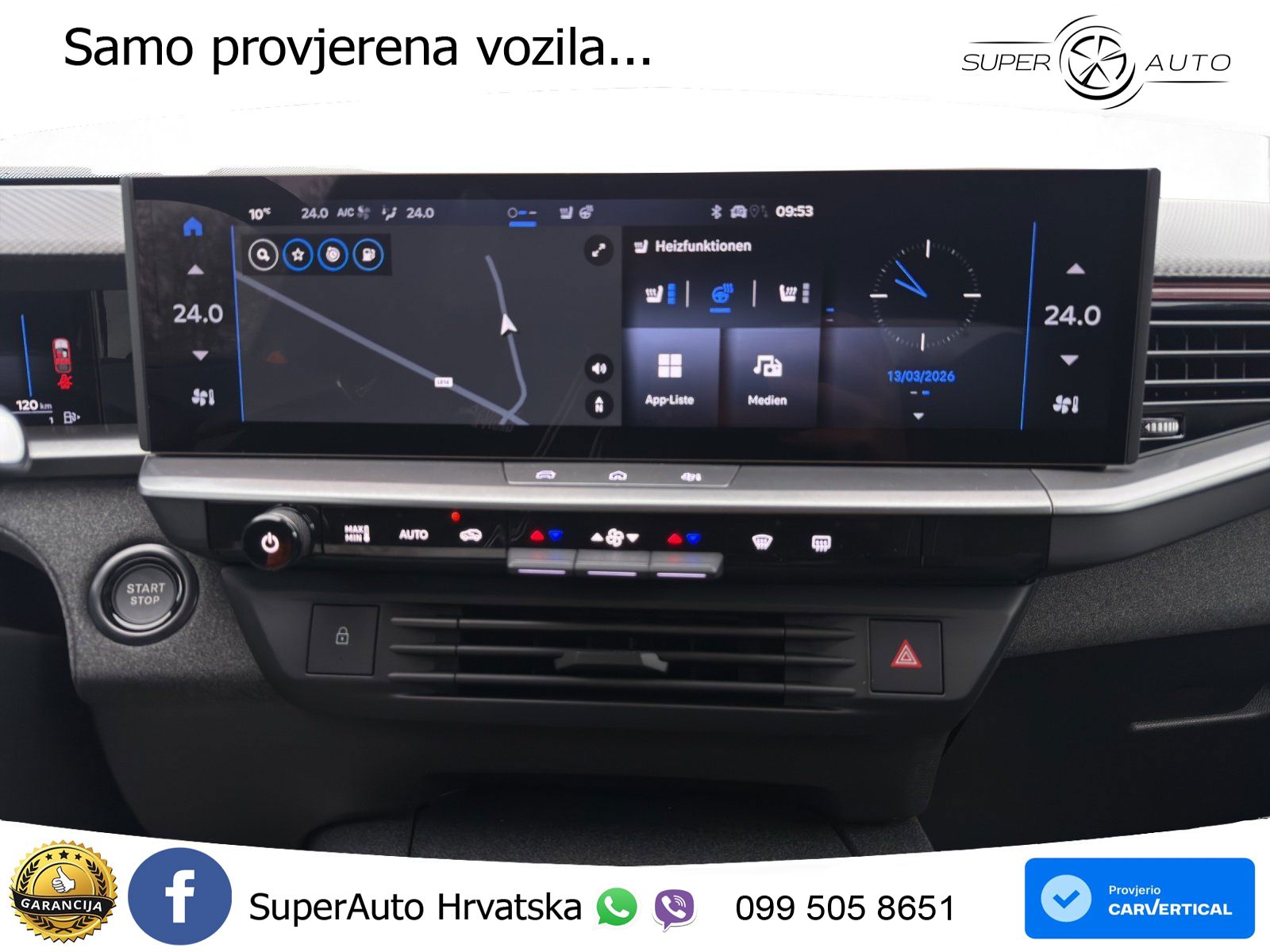 Opel Grandland 1.2 Turbo (145 KS) Hybrid eDCT GS LED+GR SJED+ACC