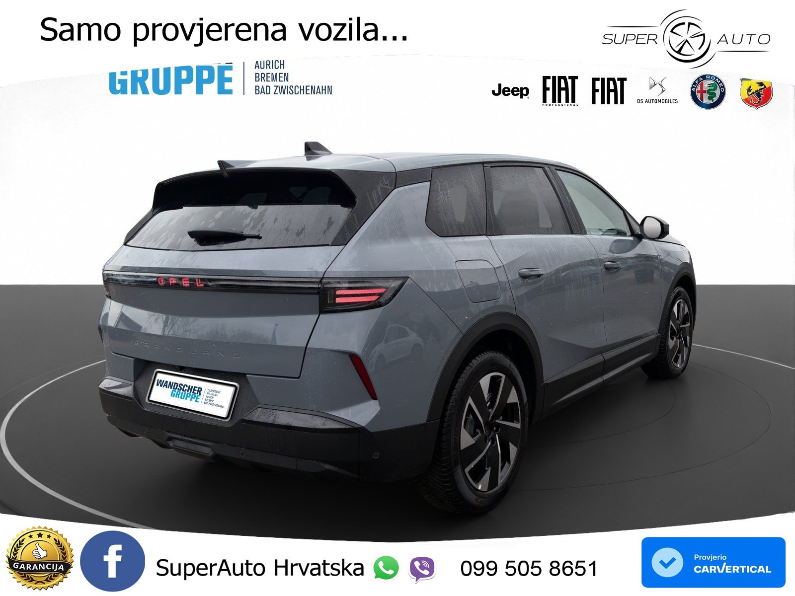 Opel Grandland 1.2 Turbo (145 KS) Hybrid eDCT GS LED+GR SJED+ACC