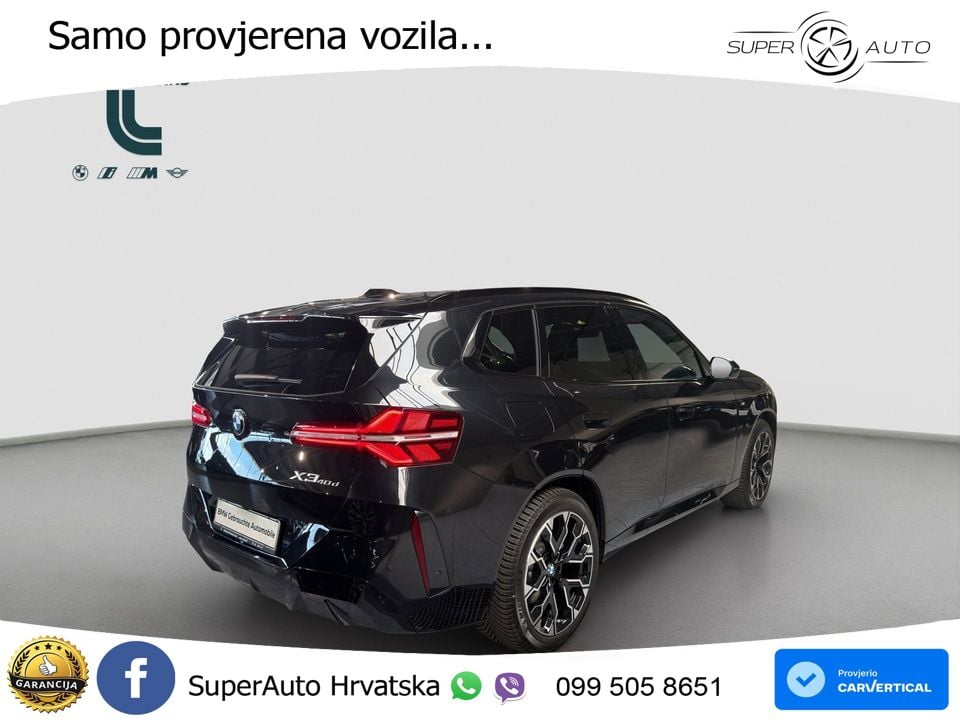BMW X3 40d xDrive Steptronic M Sport LED+GR SJED+ACC
