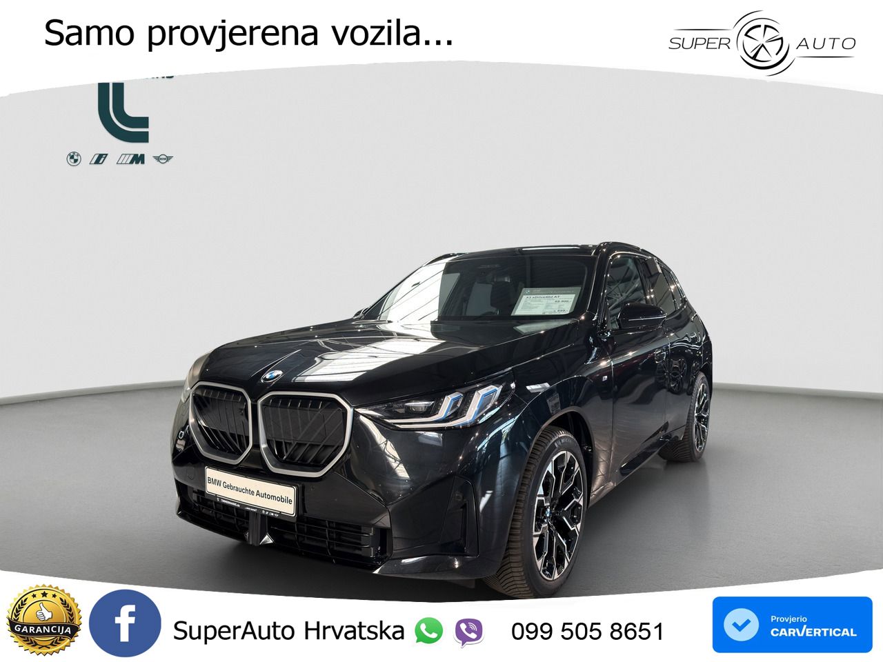 BMW X3 40d xDrive Steptronic M Sport LED+GR SJED+ACC