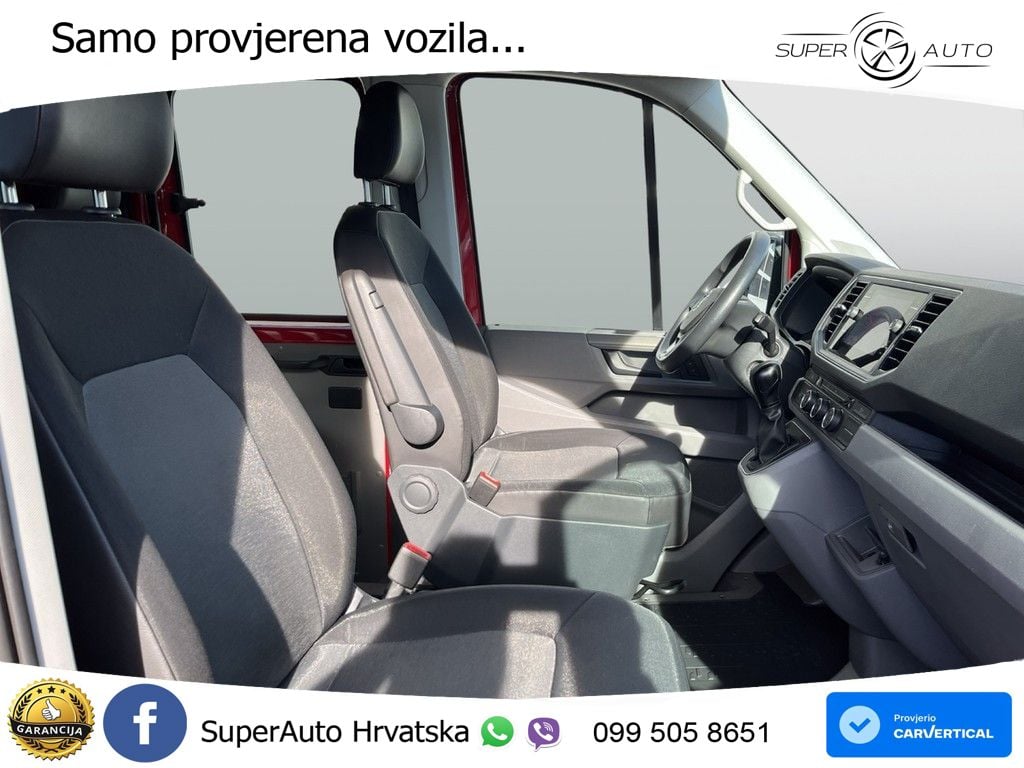 Volkswagen Crafter 35 Pritsche 2.0TDI  Doka Plane Spriegel 177 KS