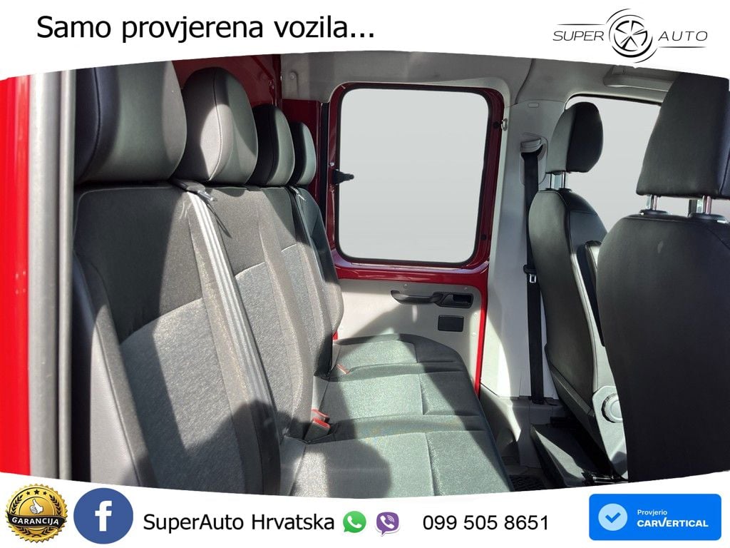 Volkswagen Crafter 35 Pritsche 2.0TDI  Doka Plane Spriegel 177 KS