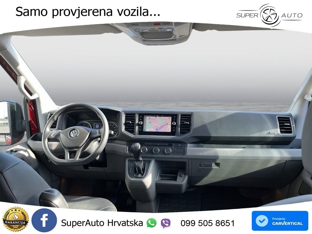 Volkswagen Crafter 35 Pritsche 2.0TDI  Doka Plane Spriegel 177 KS