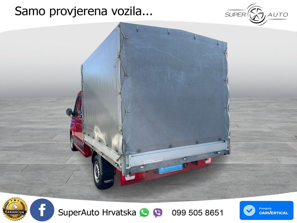 Volkswagen Crafter 35 Pritsche 2.0TDI  Doka Plane Spriegel 177 KS