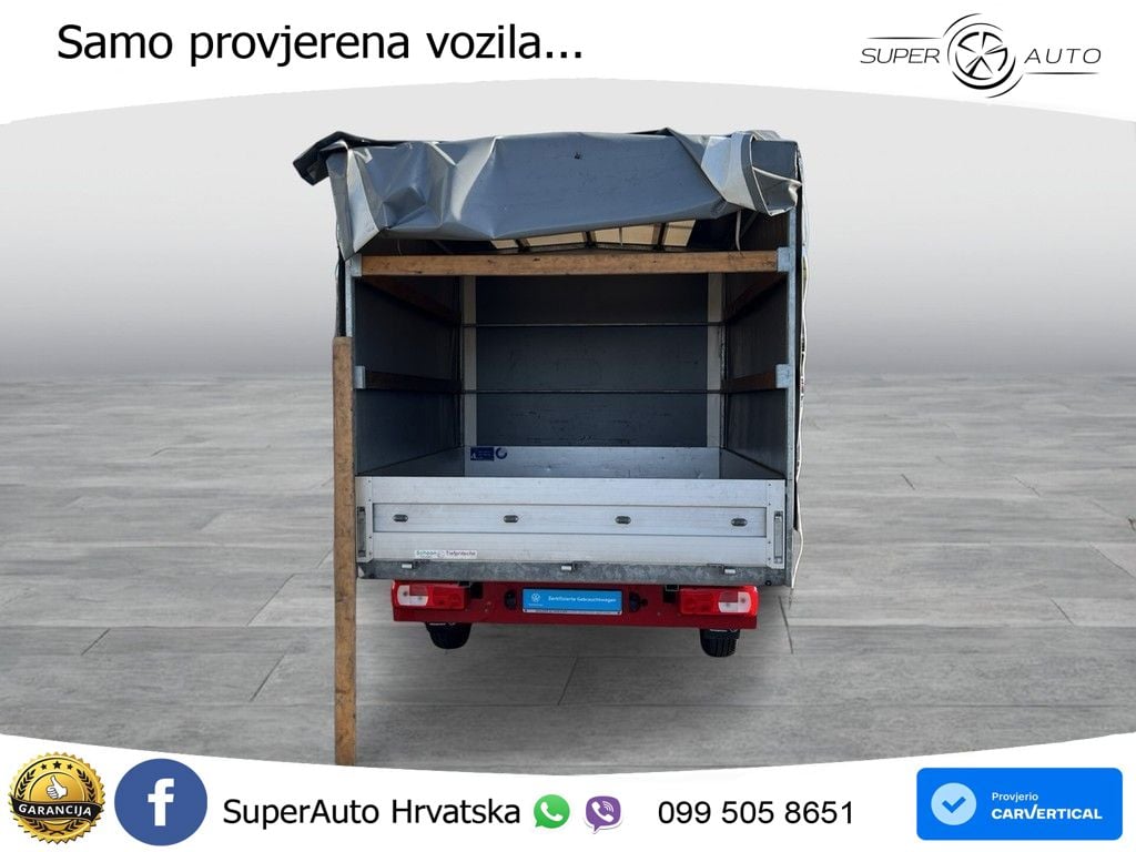 Volkswagen Crafter 35 Pritsche 2.0TDI  Doka Plane Spriegel 177 KS