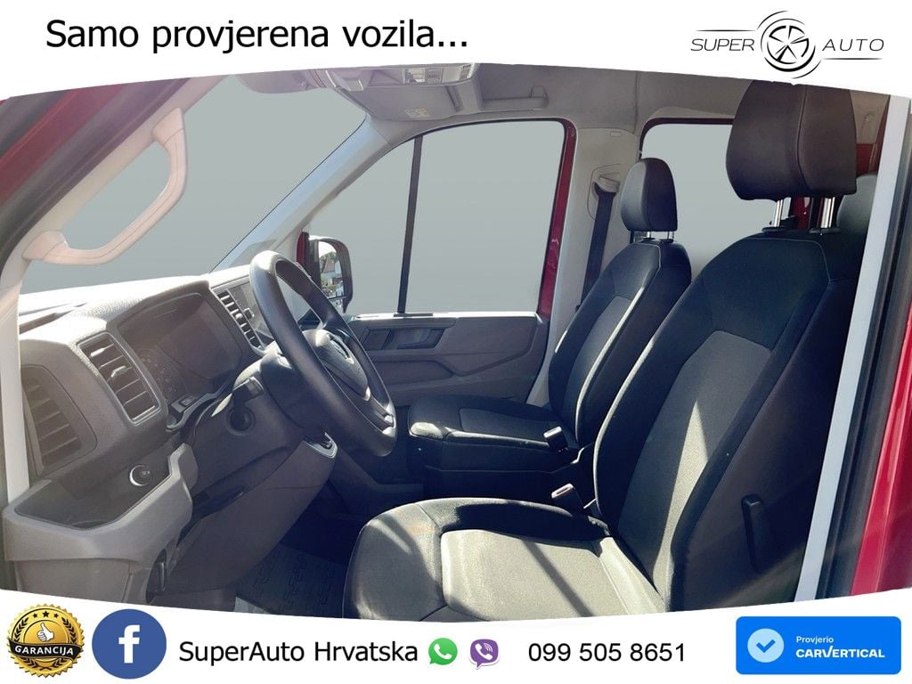 Volkswagen Crafter 35 Pritsche 2.0TDI  Doka Plane Spriegel 177 KS