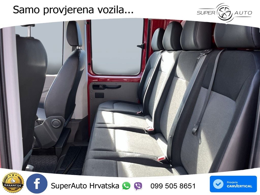 Volkswagen Crafter 35 Pritsche 2.0TDI  Doka Plane Spriegel 177 KS