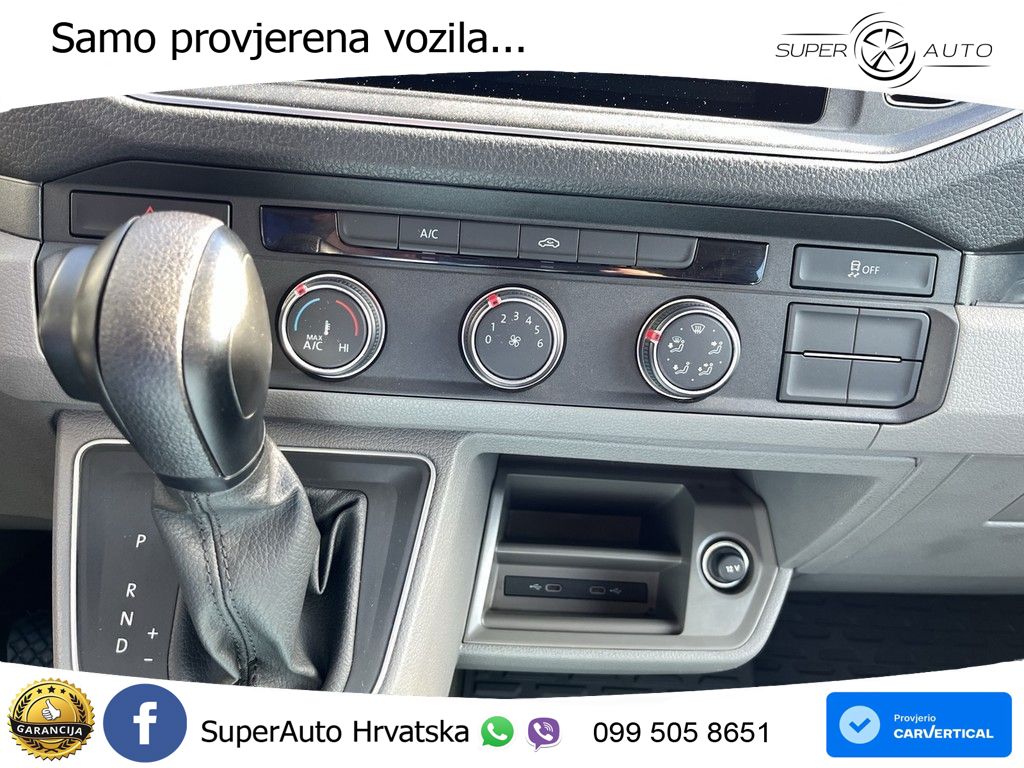 Volkswagen Crafter 35 Pritsche 2.0TDI  Doka Plane Spriegel 177 KS