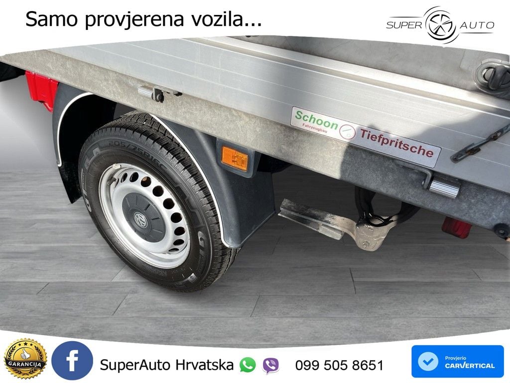 Volkswagen Crafter 35 Pritsche 2.0TDI  Doka Plane Spriegel 177 KS