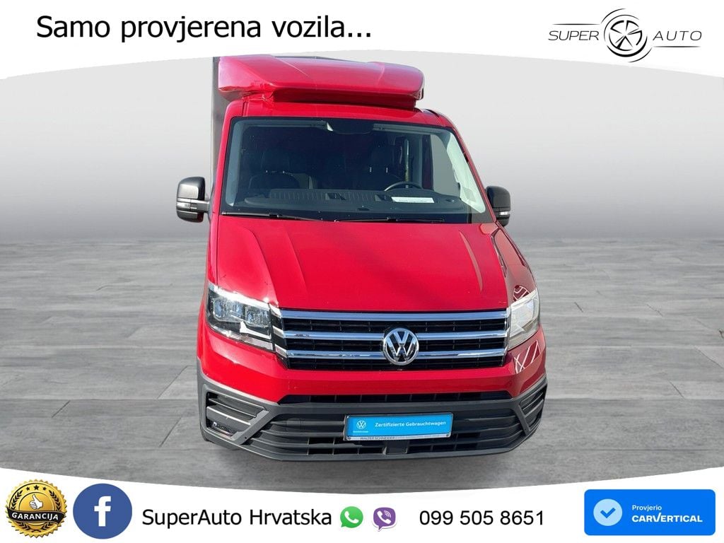 Volkswagen Crafter 35 Pritsche 2.0TDI  Doka Plane Spriegel 177 KS
