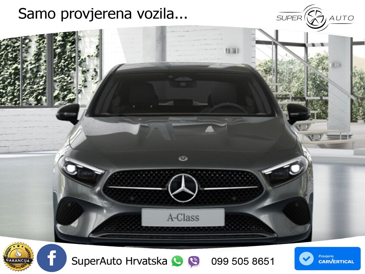 Mercedes-Benz A 200 7G-DCT LED+GR SJED+ACC