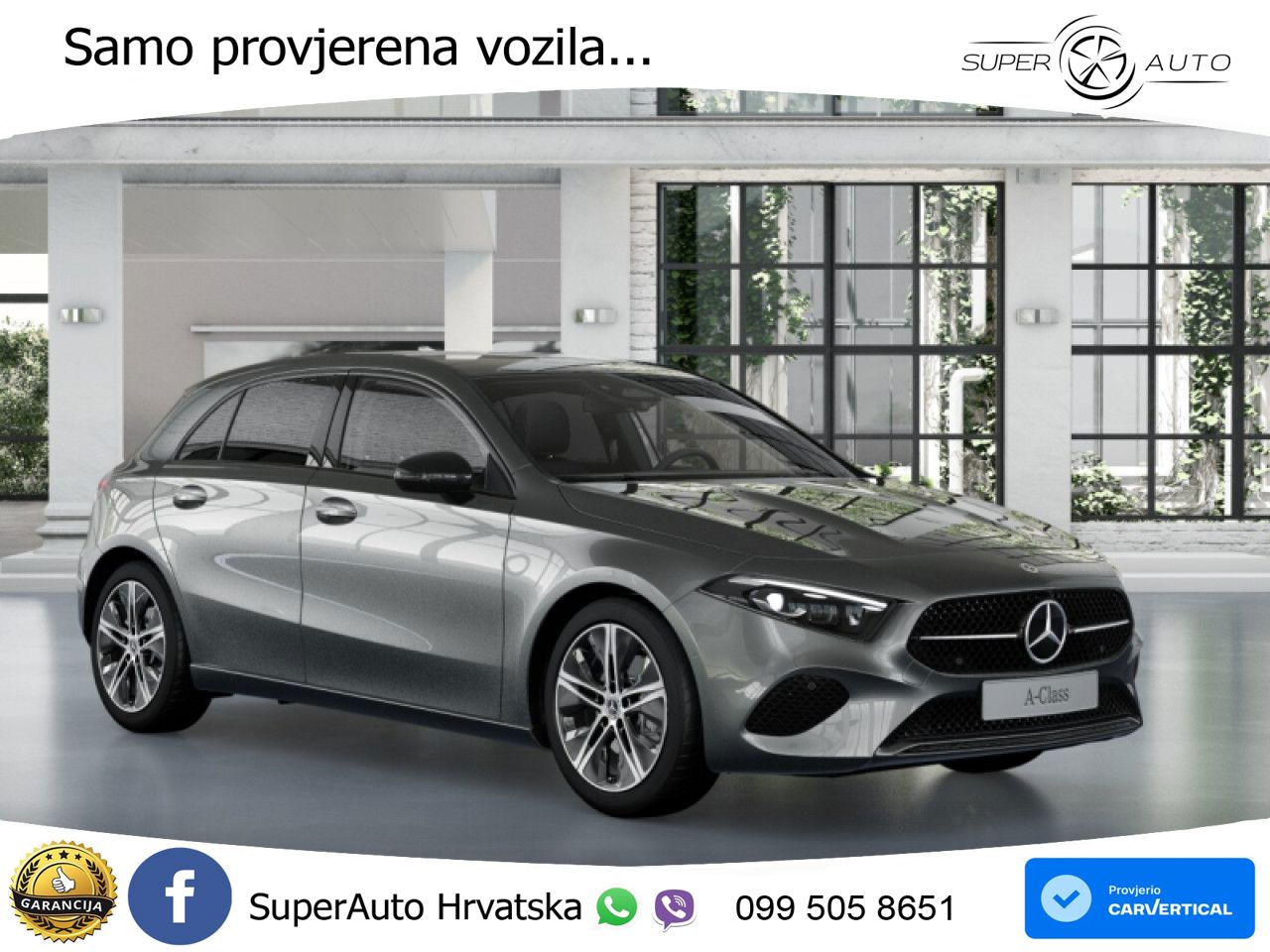 Mercedes-Benz A 200 7G-DCT LED+GR SJED+ACC