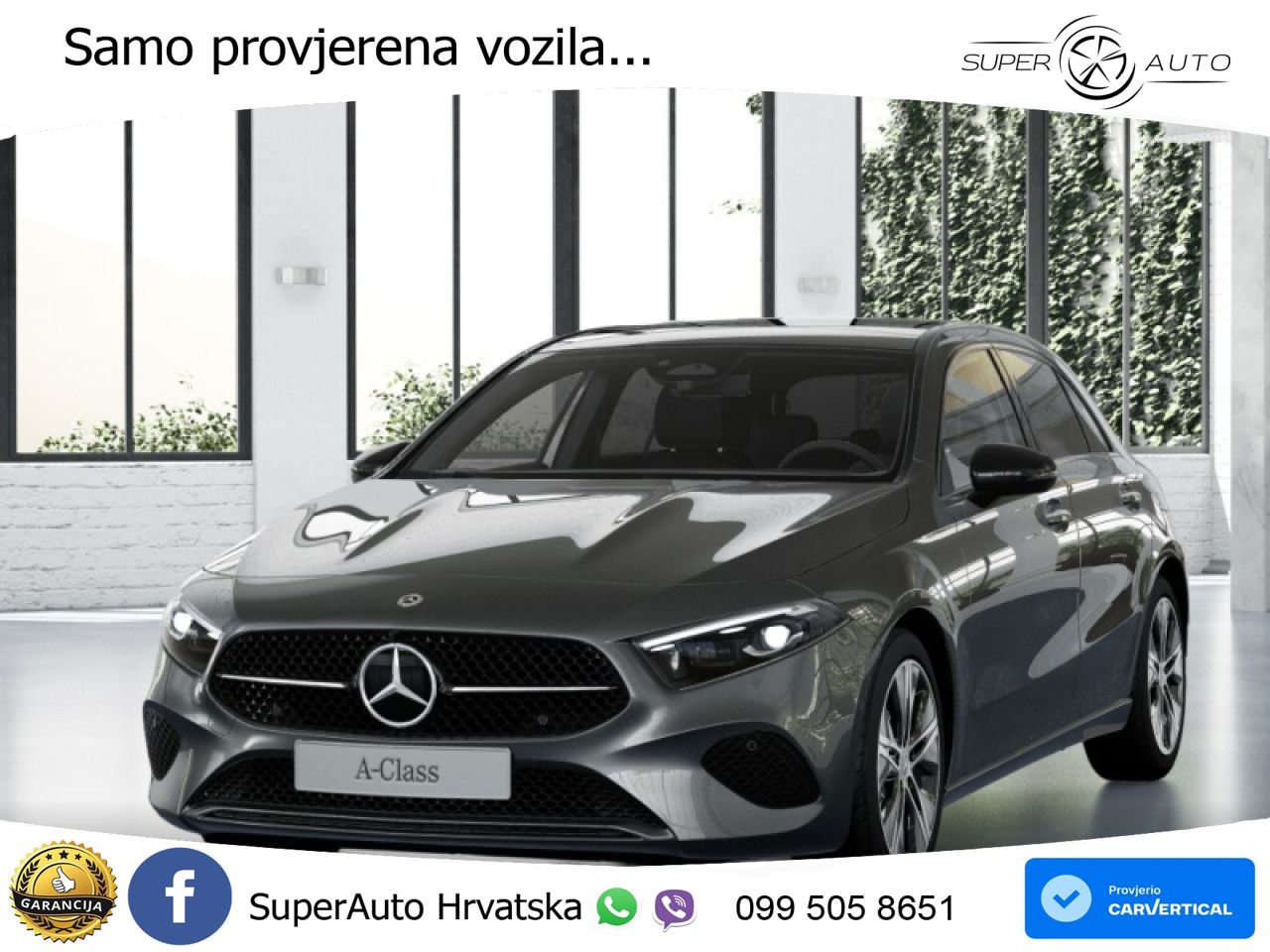 Mercedes-Benz A 200 7G-DCT LED+GR SJED+ACC