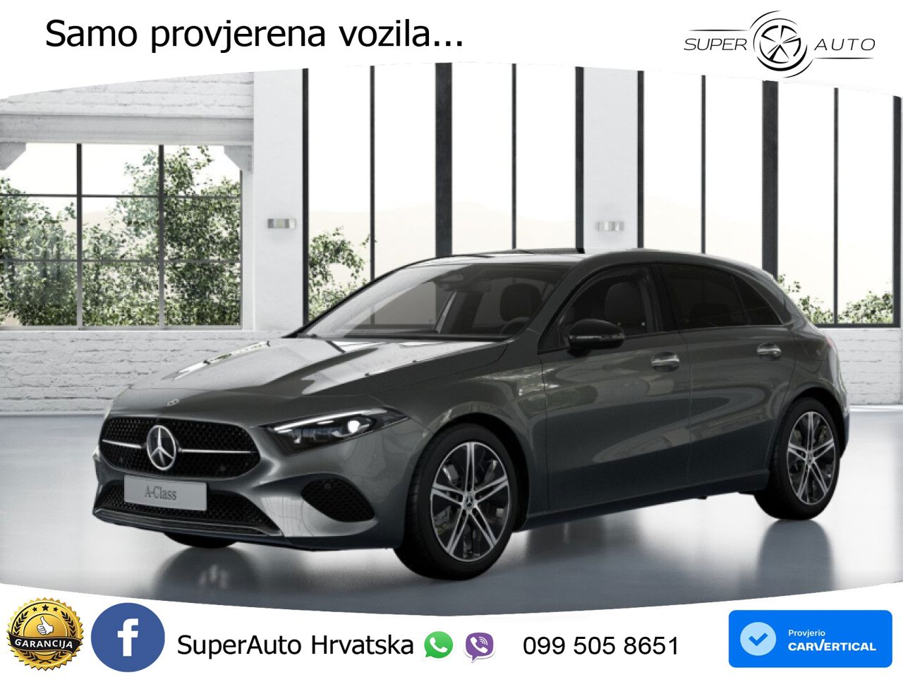 Mercedes-Benz A 200 7G-DCT LED+GR SJED+ACC