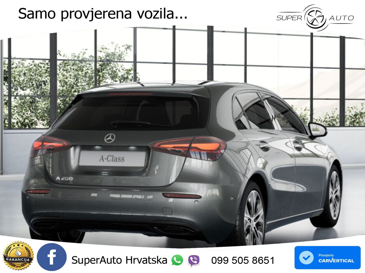 Mercedes-Benz A 200 7G-DCT LED+GR SJED+ACC