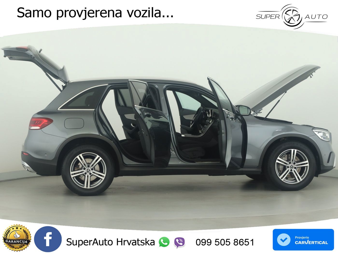 Mercedes GLC 300d (245 KS) 4MATIC G-TRONIC LED+GR SJED+ACC