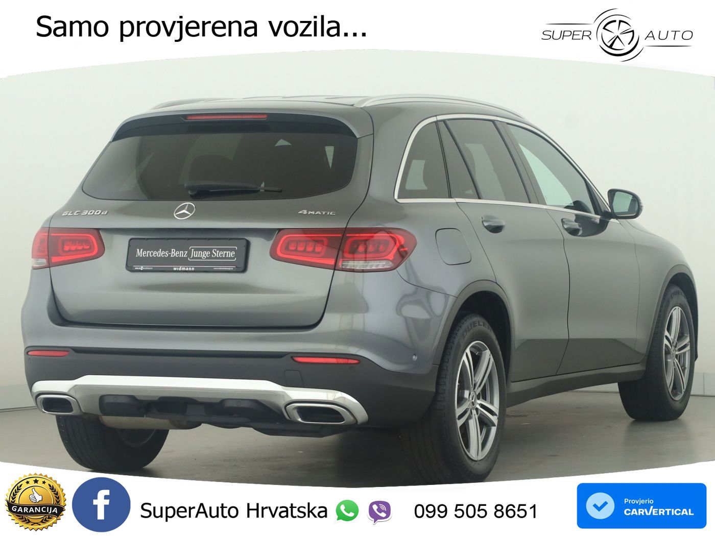 Mercedes GLC 300d (245 KS) 4MATIC G-TRONIC LED+GR SJED+ACC