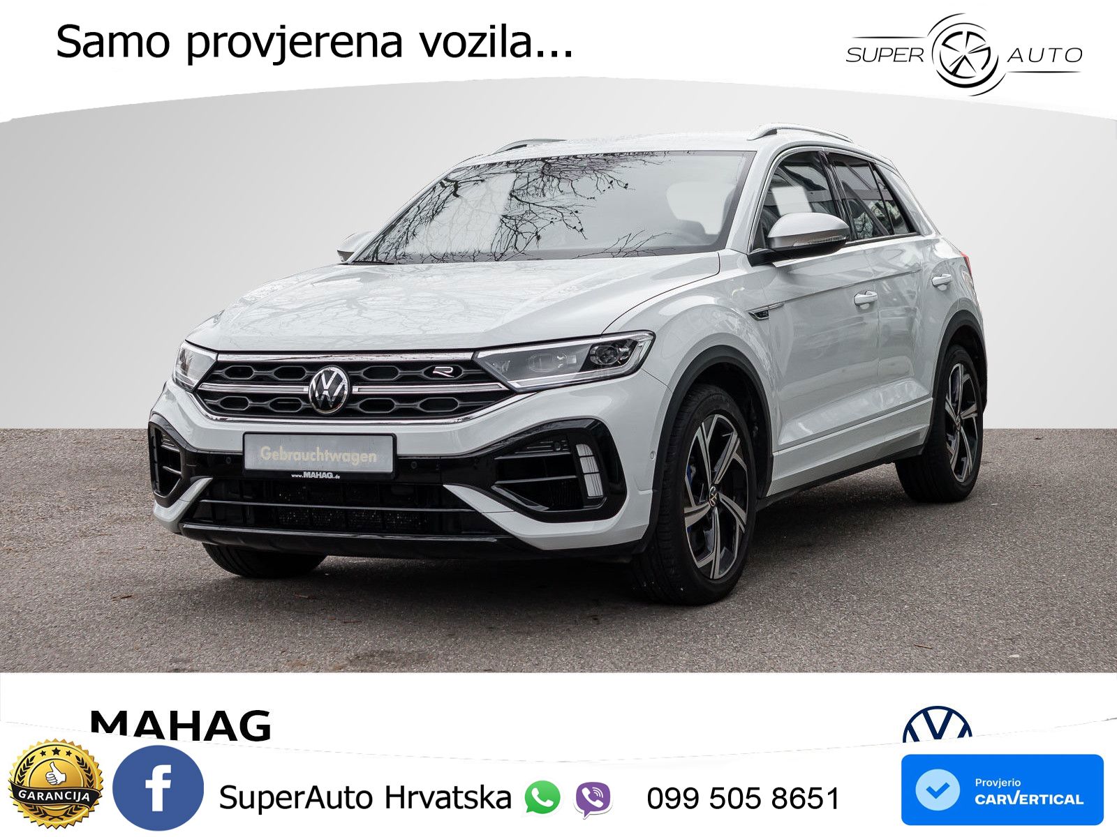 Volkswagen T-Roc I R 2.0 TSI (300 KS) OPF 4M DSG LED+GR SJED+ACC