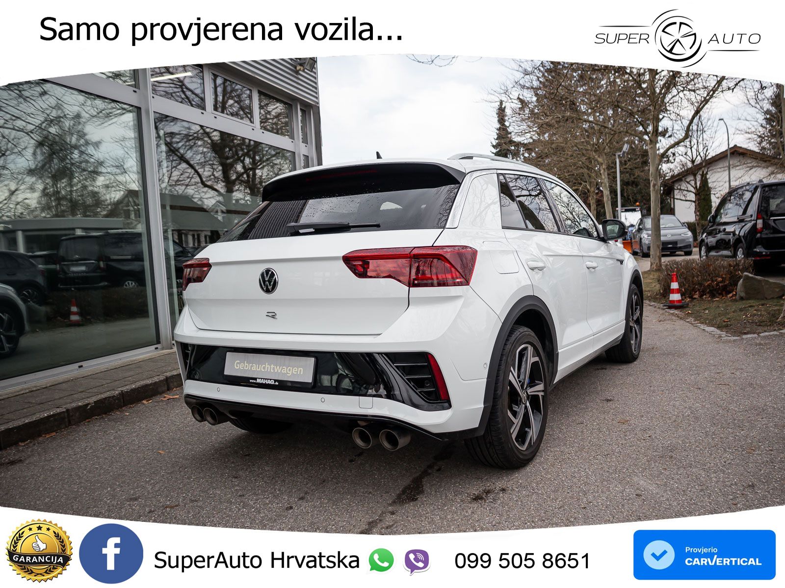 Volkswagen T-Roc I R 2.0 TSI (300 KS) OPF 4M DSG LED+GR SJED+ACC