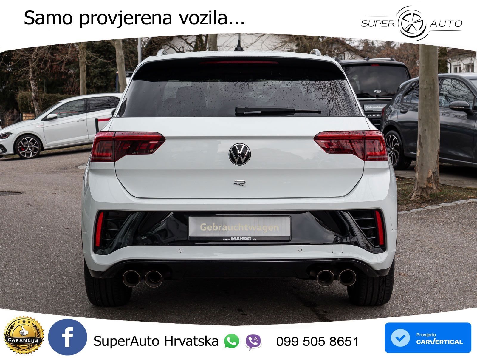 Volkswagen T-Roc I R 2.0 TSI (300 KS) OPF 4M DSG LED+GR SJED+ACC