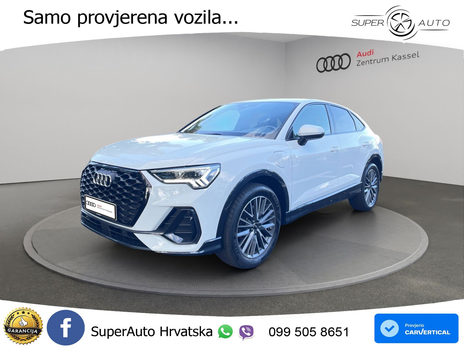 Audi Q3 Sportback 45 TFSIe (245 KS) S tronic S line LED+GR SJED+ACC
