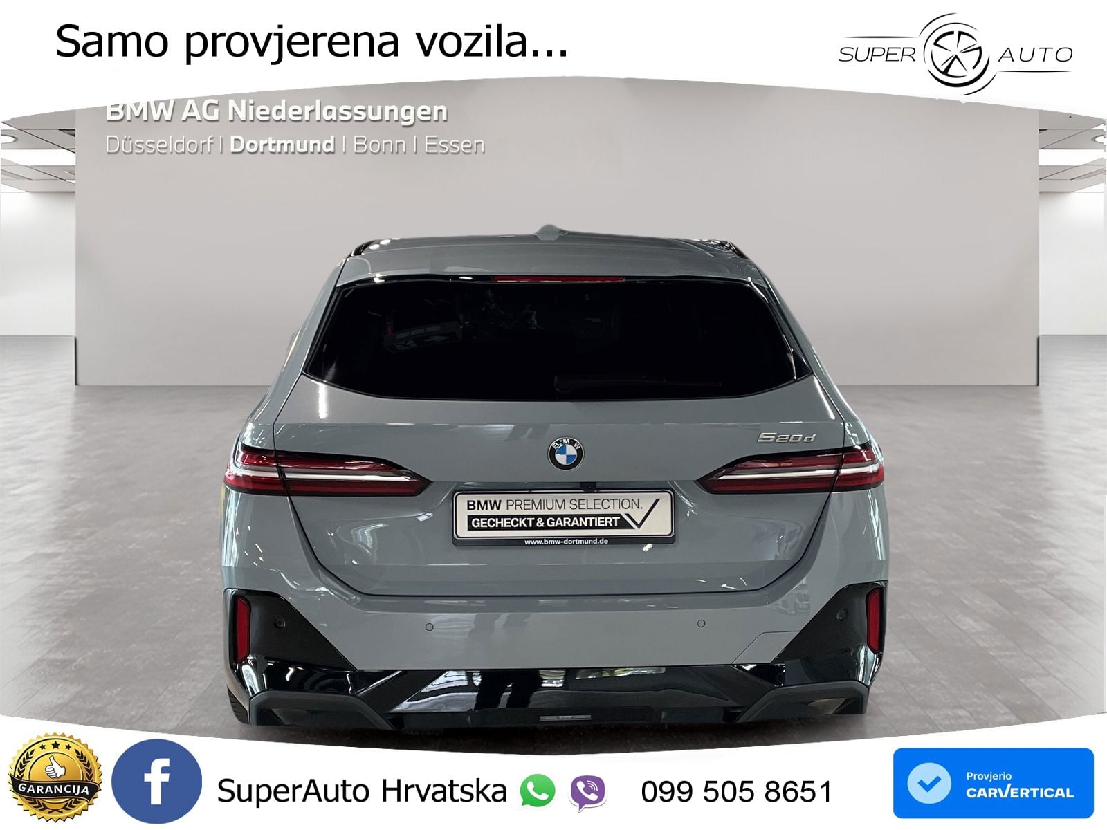 BMW 520d Touring (197 KS) Steptronic M Sport LED+GR SJED+ACC