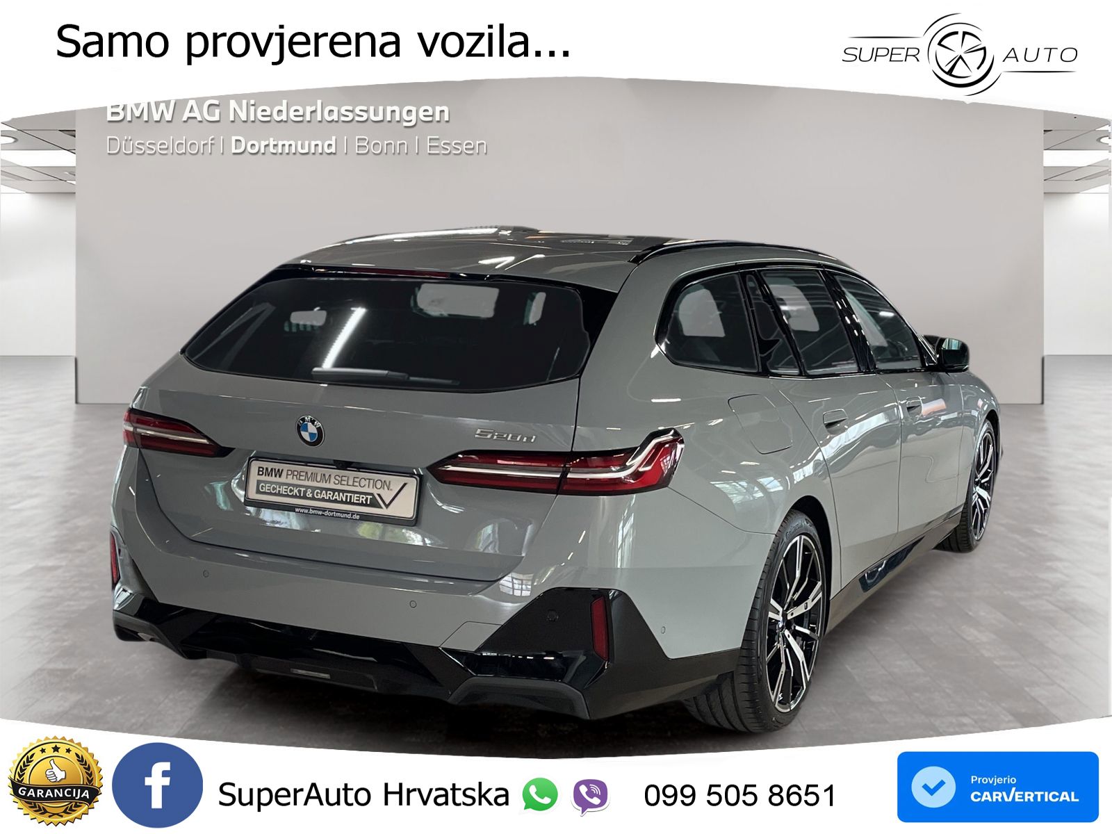 BMW 520d Touring (197 KS) Steptronic M Sport LED+GR SJED+ACC