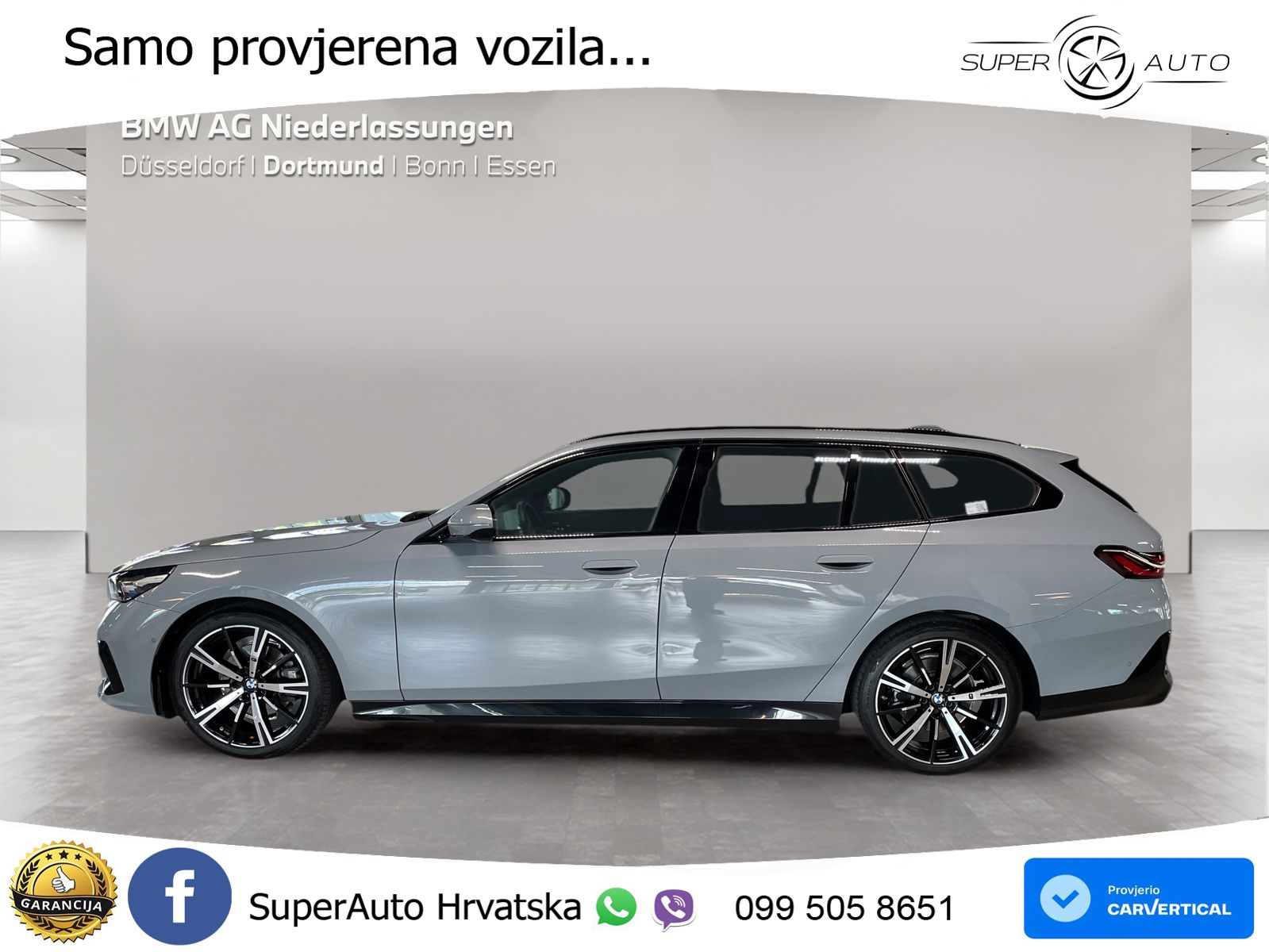 BMW 520d Touring (197 KS) Steptronic M Sport LED+GR SJED+ACC